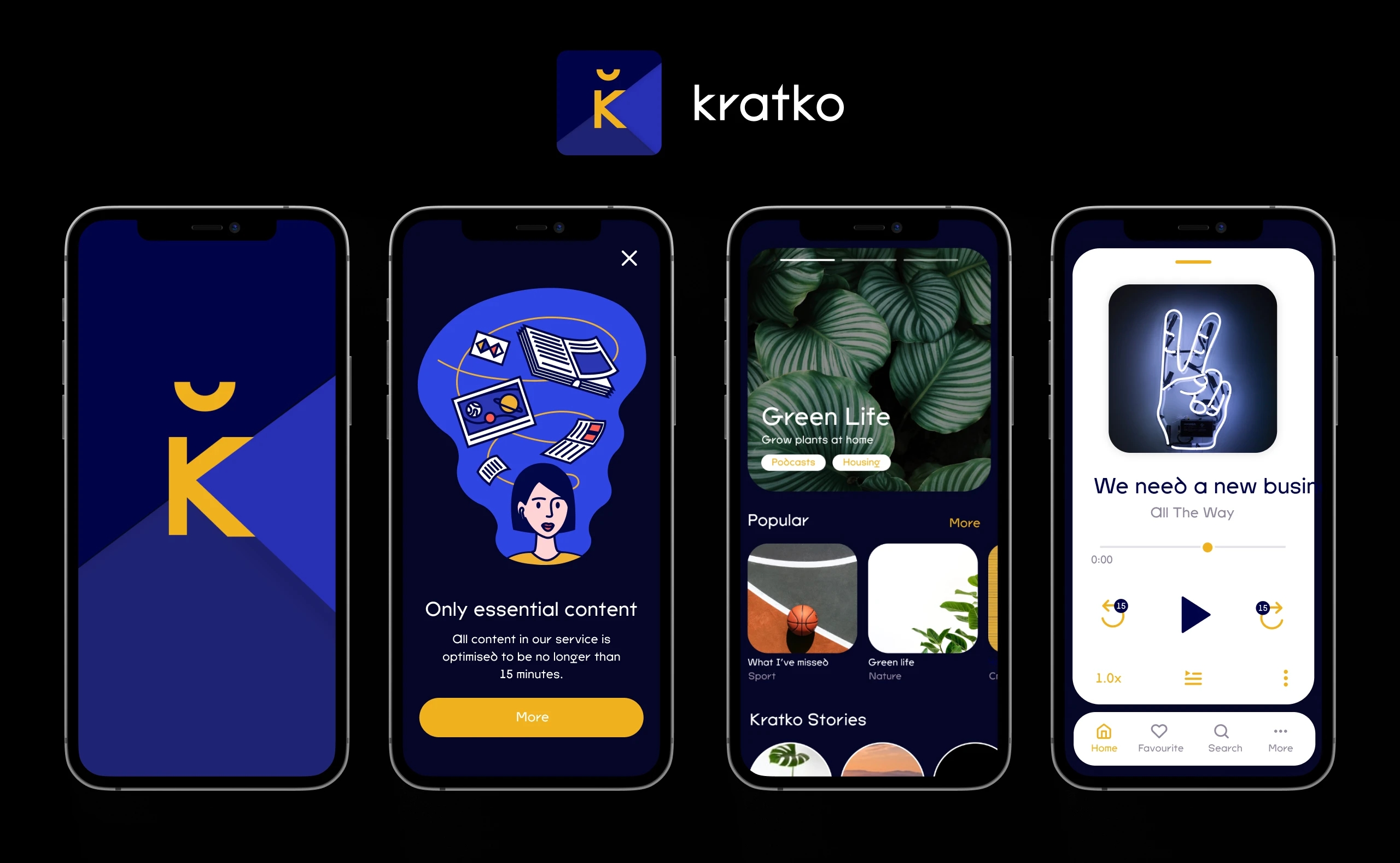 Kratko App