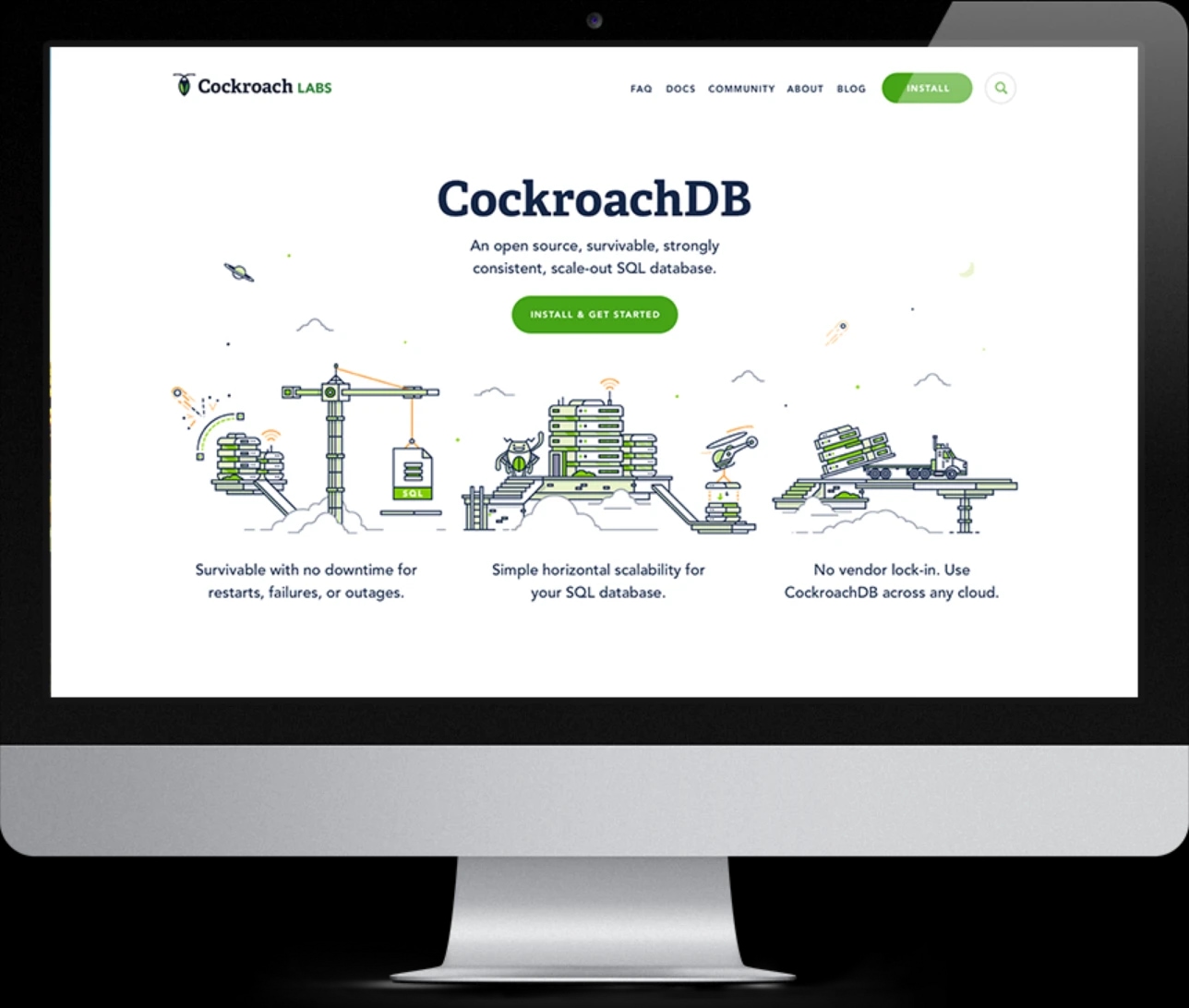 Landing page